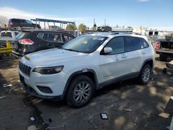 Jeep salvage cars for sale: 2021 Jeep Cherokee Latitude