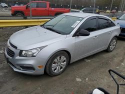 Salvage cars for sale at Waldorf, MD auction: 2015 Chevrolet Cruze LS