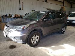 Salvage cars for sale at Chambersburg, PA auction: 2015 Honda CR-V LX