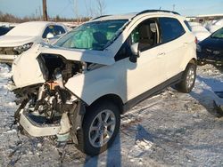 Salvage cars for sale at Anchorage, AK auction: 2021 Ford Ecosport SE