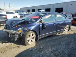 Salvage cars for sale at Jacksonville, FL auction: 2010 Honda Civic LX-S