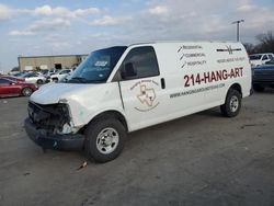 Salvage trucks for sale at Wilmer, TX auction: 2012 Chevrolet Express G2500