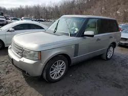 Land Rover salvage cars for sale: 2010 Land Rover Range Rover HSE