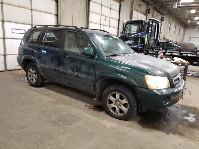 2002 Toyota Highlander Limited