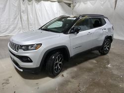 Jeep salvage cars for sale: 2025 Jeep Compass Limited