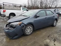 Toyota salvage cars for sale: 2019 Toyota Corolla L