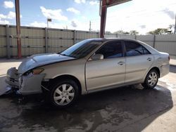 Salvage cars for sale at Homestead, FL auction: 2004 Toyota Camry LE