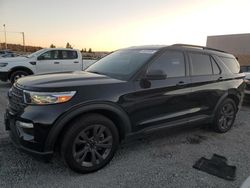 Salvage cars for sale at Mentone, CA auction: 2021 Ford Explorer XLT