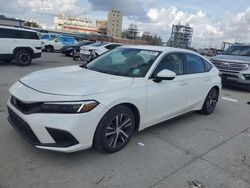 Salvage cars for sale at New Orleans, LA auction: 2022 Honda Civic LX