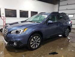 2017 Subaru Outback 2.5I Limited en venta en Blaine, MN