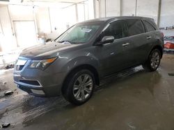 Salvage cars for sale at Madisonville, TN auction: 2011 Acura MDX Advance