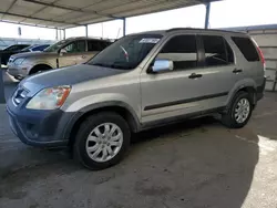 Salvage trucks for sale at Anthony, TX auction: 2005 Honda CR-V EX SUV