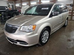 Salvage cars for sale from Copart Pekin, IL: 2012 Chrysler Town & Country Touring L