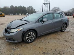 Salvage cars for sale at China Grove, NC auction: 2013 Honda Civic EXL