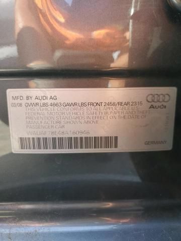 2008 Audi A4 2.0T