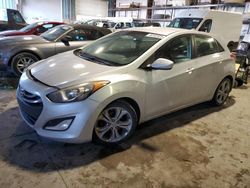 Salvage cars for sale at Eldridge, IA auction: 2013 Hyundai Elantra GT