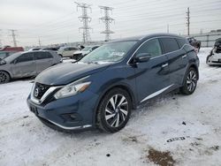 Salvage cars for sale at Elgin, IL auction: 2015 Nissan Murano S