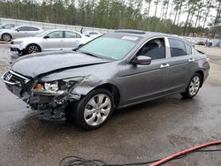 Salvage cars for sale at Harleyville, SC auction: 2009 Honda Accord EXL