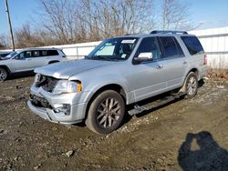 Salvage cars for sale at Windsor, NJ auction: 2017 Ford Expedition Limited