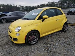 Salvage cars for sale at Ellenwood, GA auction: 2013 Fiat 500 Sport