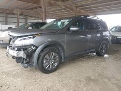 Salvage cars for sale at Houston, TX auction: 2022 Nissan Pathfinder SV