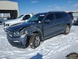 Salvage cars for sale at Kansas City, KS auction: 2018 Volkswagen Atlas