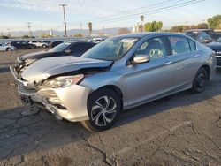 Salvage cars for sale at Colton, CA auction: 2017 Honda Accord LX