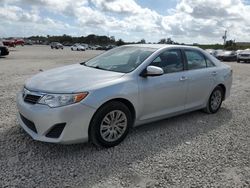 Salvage cars for sale at West Palm Beach, FL auction: 2014 Toyota Camry L