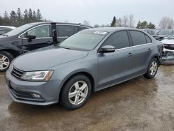 Salvage cars for sale at Bowmanville, ON auction: 2015 Volkswagen Jetta SEL