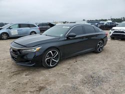 Honda salvage cars for sale: 2022 Honda Accord Sport