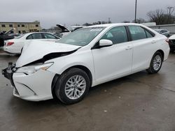 Salvage cars for sale at Wilmer, TX auction: 2016 Toyota Camry LE