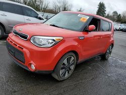 Salvage cars for sale at auction: 2015 KIA Soul