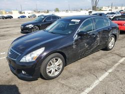 Salvage cars for sale at Van Nuys, CA auction: 2013 Infiniti G37