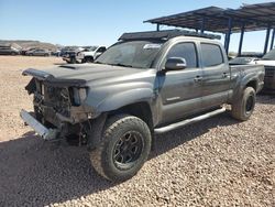 Salvage cars for sale at Phoenix, AZ auction: 2015 Toyota Tacoma Double Cab Long BED