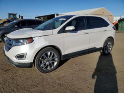 Salvage cars for sale at Brighton, CO auction: 2017 Ford Edge Titanium