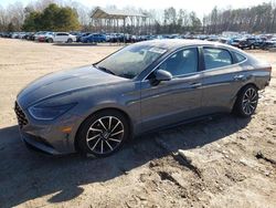 Salvage cars for sale from Copart Charles City, VA: 2021 Hyundai Sonata Limited