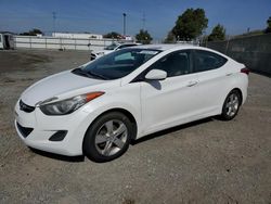 Salvage cars for sale at San Diego, CA auction: 2013 Hyundai Elantra GLS