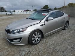 Salvage cars for sale at San Diego, CA auction: 2011 KIA Optima SX