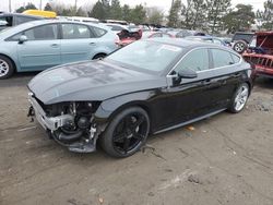 Salvage cars for sale at Denver, CO auction: 2018 Audi A5 Prestige S-Line