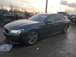 Salvage cars for sale at Fort Wayne, IN auction: 2016 BMW 750 XI