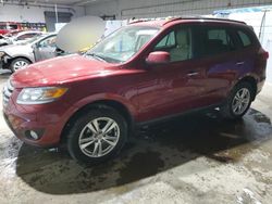 Salvage cars for sale at Candia, NH auction: 2012 Hyundai Santa FE Limited