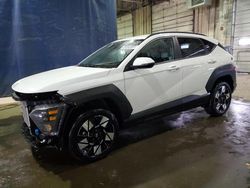 Salvage cars for sale at Woodhaven, MI auction: 2024 Hyundai Kona SEL