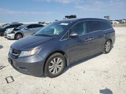 Salvage cars for sale from Copart Taylor, TX: 2016 Honda Odyssey EXL