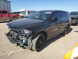 Salvage cars for sale at Amarillo, TX auction: 2019 Dodge Durango SXT