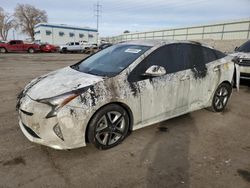 Salvage cars for sale at Albuquerque, NM auction: 2018 Toyota Prius