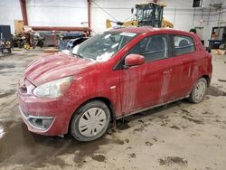 Salvage cars for sale at Center Rutland, VT auction: 2020 Mitsubishi Mirage ES