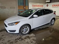 Salvage cars for sale at Eldridge, IA auction: 2018 Ford Focus SE