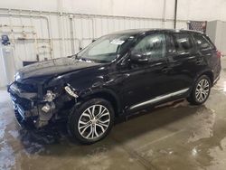 Salvage cars for sale from Copart Avon, MN: 2017 Mitsubishi Outlander SE