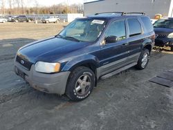 Salvage cars for sale at Spartanburg, SC auction: 2002 Ford Escape XLS