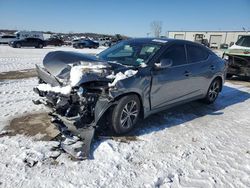 Salvage cars for sale at Kansas City, KS auction: 2022 Nissan Sentra SV